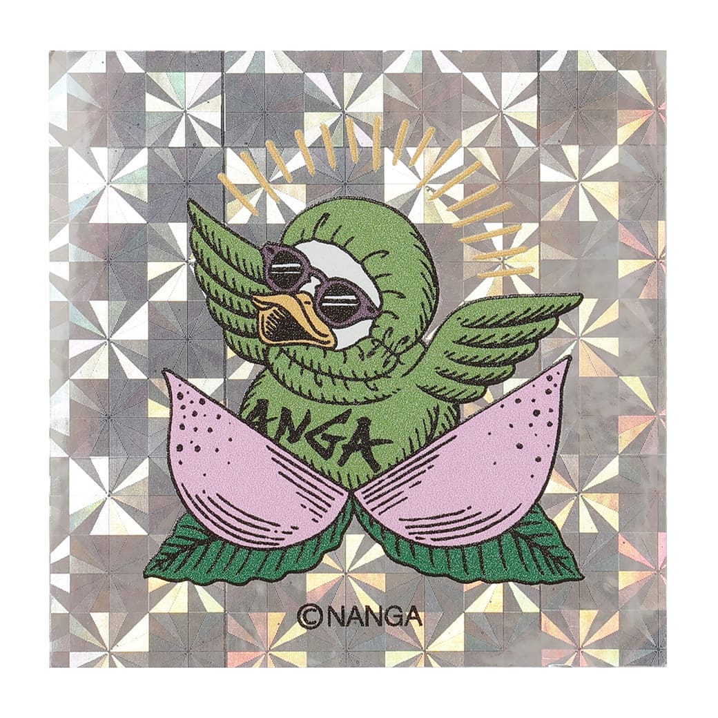 NANGA HOLOGRAPHIC GAAACY SQUARE STICKER / ホログラフィック NANGA HOLOGRAPHIC GAAACY SQUARE STICKER / ホログラフィック
