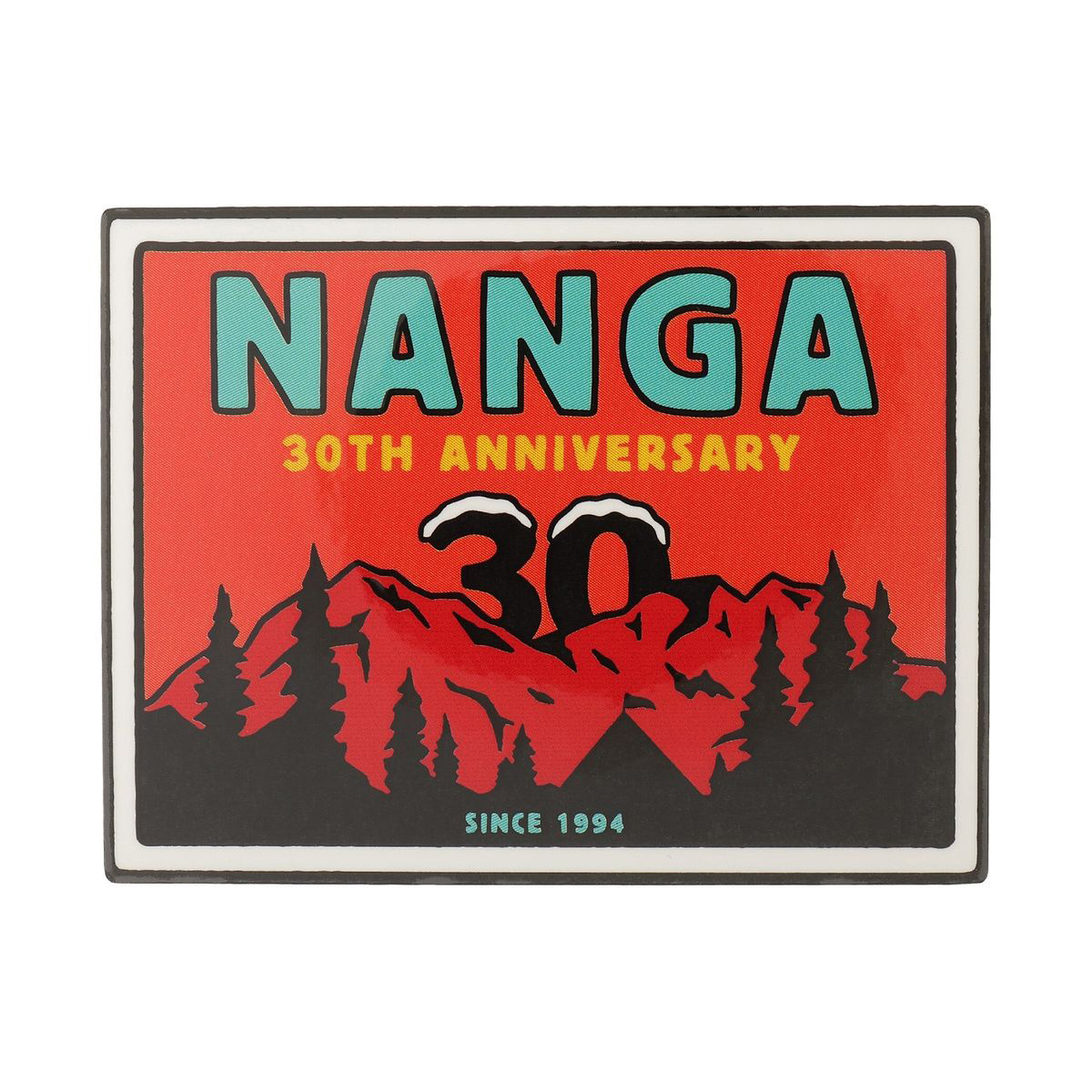 NANGA（ナンガ） NANGA 30TH ANNIVERSARY STICKER SQUARE アウトドア