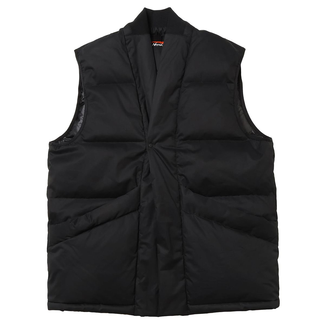 SALEで更にお買得 COTTON ナンガ NANGA PEACH コットン VEST(MEN) HANTEN DOWN ダウン