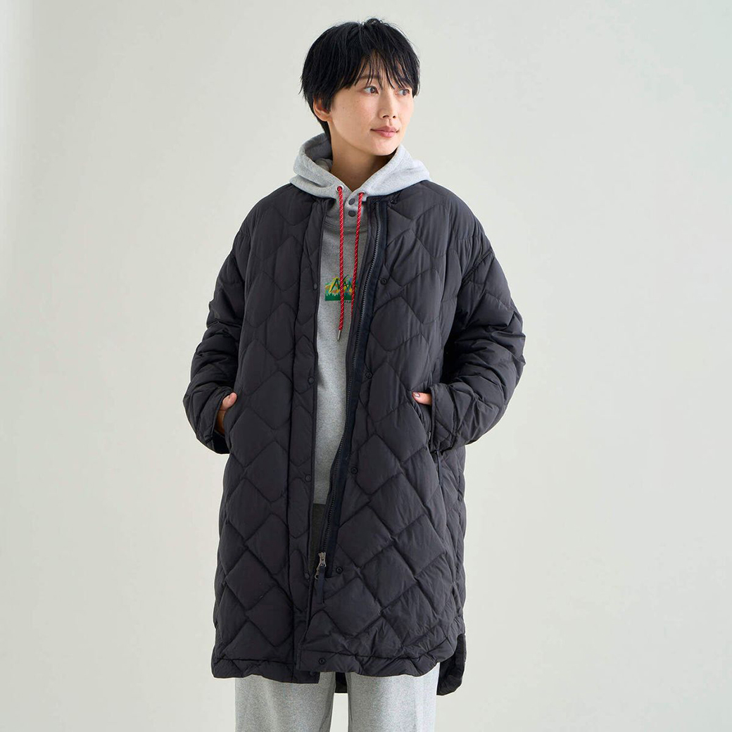 NANGA RIB COLLAR QUILTED DOWN COAT W(WOMEN) レディース アウター 大人カジュアル デイリー :  nd2442-1c603-b : セレクトショップムー Yahoo!店 - 通販 - Yahoo!ショッピング