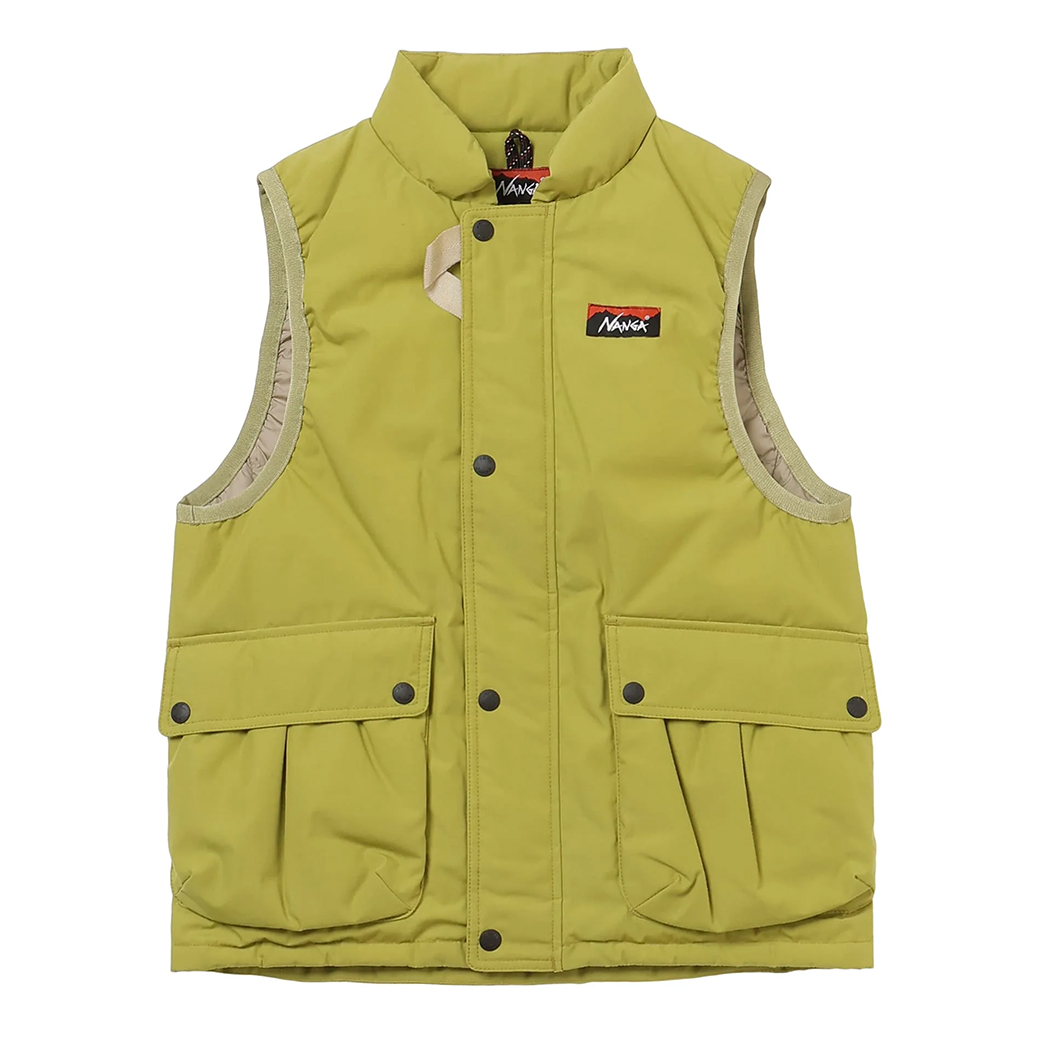 NANGA ナンガ HINOC KIDS DOWN VEST(KIDS) ヒノックキッズダウンベスト アウトドアウェア アウター 子供服 難燃素材_3