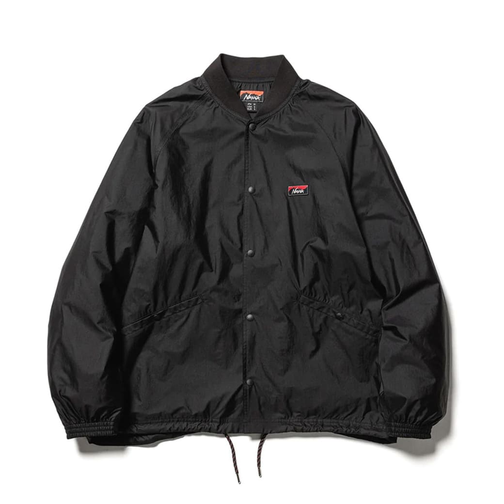 NANGA ナンガ RIB COLLAR COACH JACKET リブカラーコーチジャケット