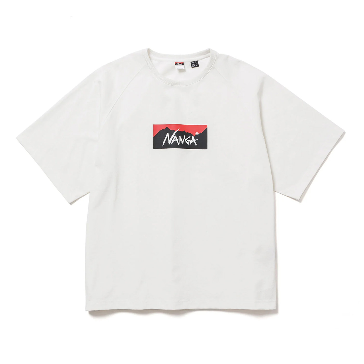 ナンガ【NANGA】ECO HYBRID OVERSIZED L/S TEE NANGA ナンガ ECO HYBRID BOX LOGO LOOSE FIT TEE(UNISEX) エコ