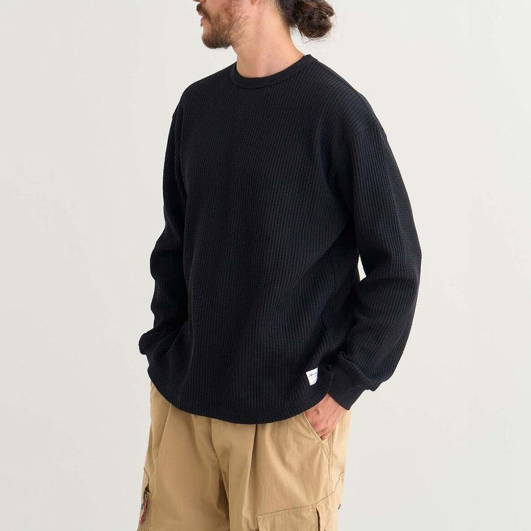 NANGA（ナンガ） NANGA ECO HYBRID WAFFLE L/S TEE(MEN) エコ