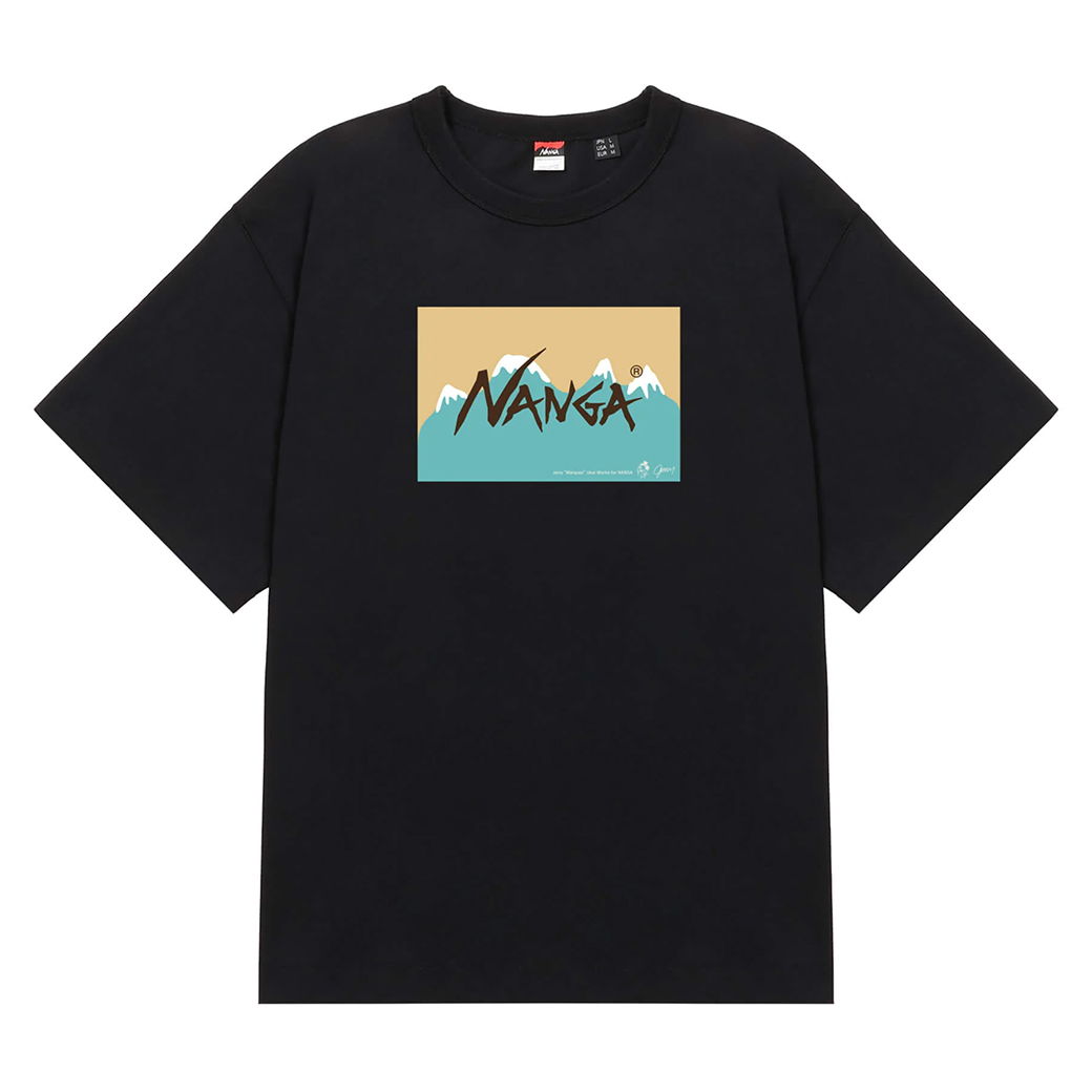 NANGA ナンガ NANGA×JERRY UKAI ECO HYBRID NANGA LOGO TEE ナンガ×ジェリーウカイ エコハイブリッド ナンガロゴティー｜selectshopmu｜05