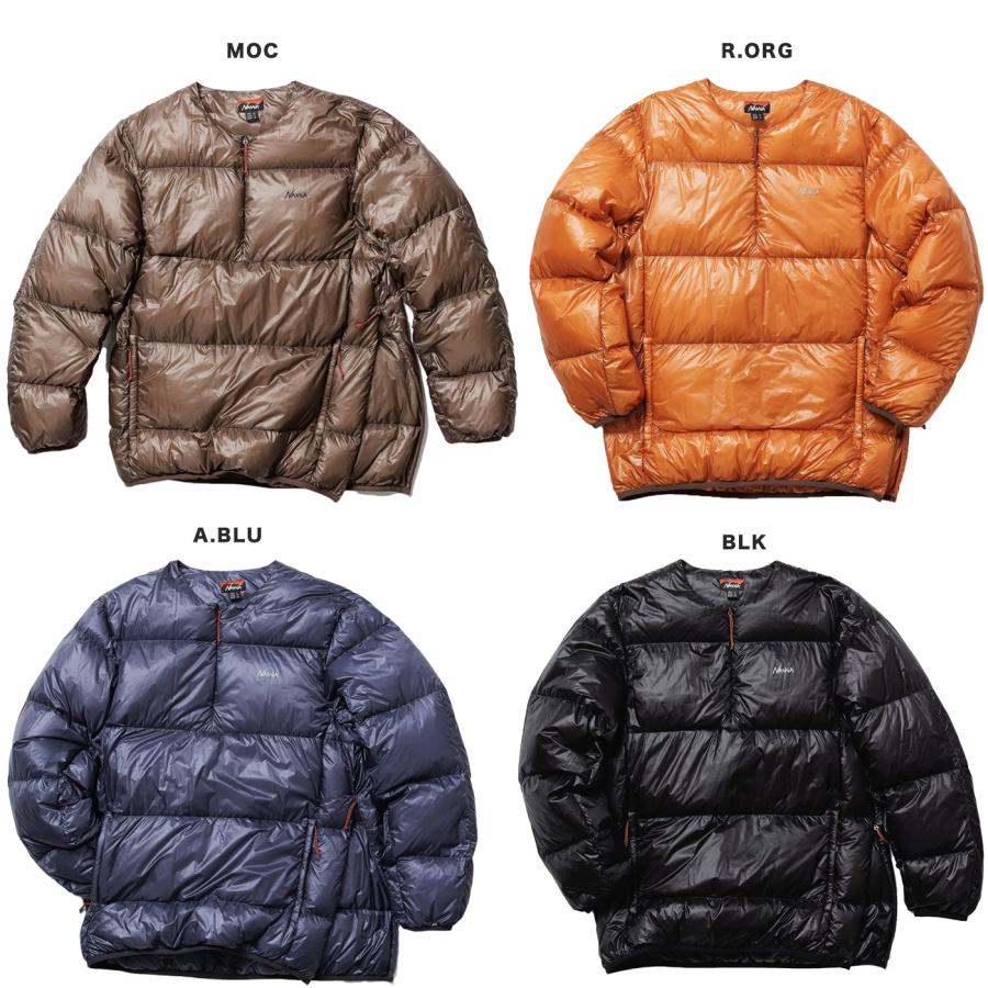 NANGA（ナンガ） MOUNTAIN LODGE DOWN CREW NECK TOP(MEN) マウンテン