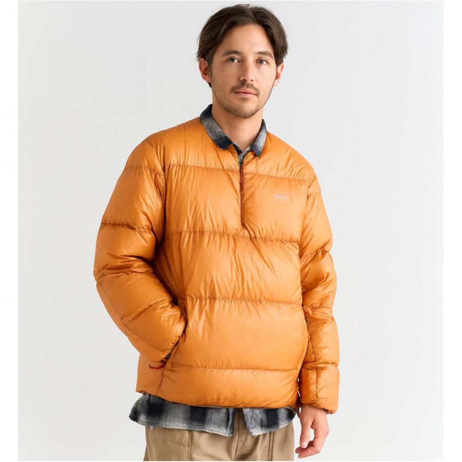 NANGA マウンテンロッジ ダウンクルーネックトップ NANGA（ナンガ） MOUNTAIN LODGE DOWN CREW NECK TOP(MEN) マウンテン