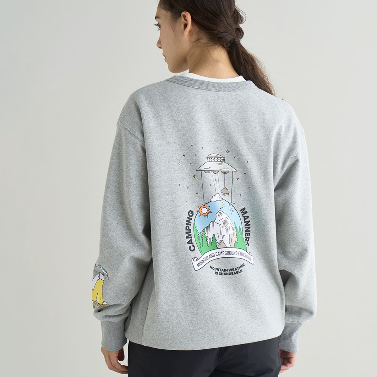 NANGA(ナンガ)/ECO HYBRID CAMPING MANNERS WILD ANIMALS TEE