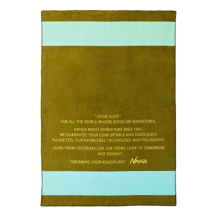 NANGA（ナンガ） GOOD SLEEP BORDER COTTON BLANKET S グッドスリープ