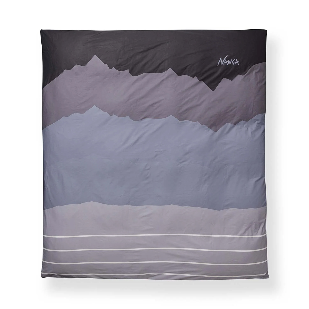 デュベカバー ナンガリッジライングラデーション シングル NANGA ナンガ DUVET COVER RIDGELINE GRADATION D デュベカバー