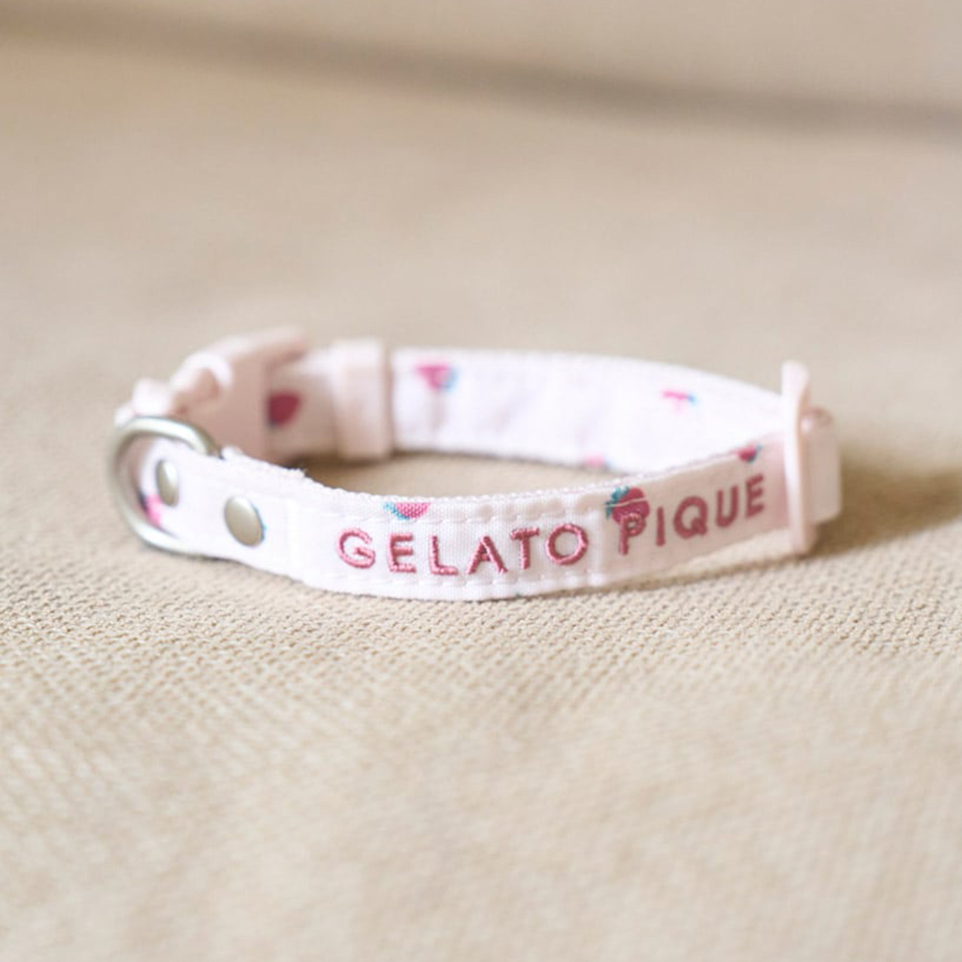 gelato pique（ジェラートピケ） CAT＆DOG モチーフ柄首輪 pagg232577 