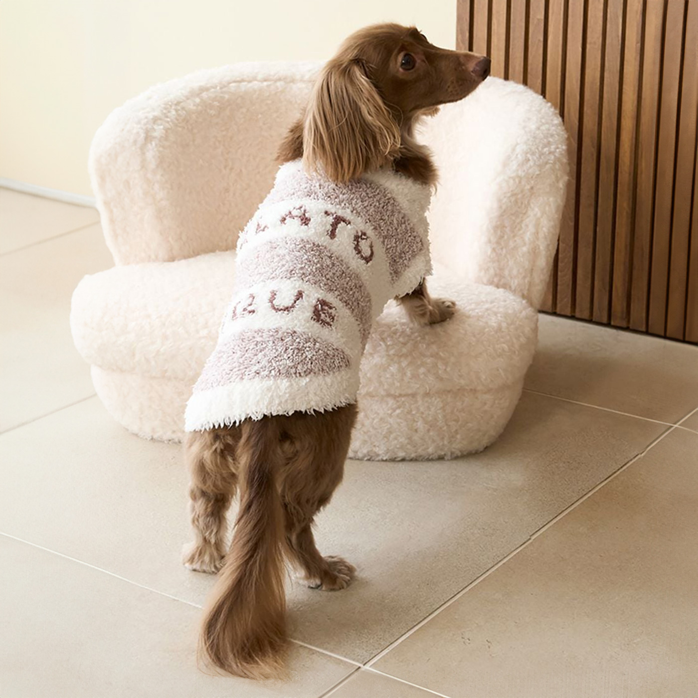 gelato pique（ジェラートピケ） CAT&DOG ジェラートメランジ2ボーダー