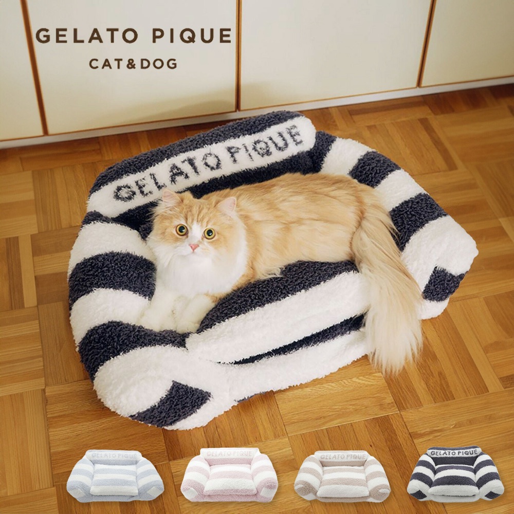 gelato pique（ジェラートピケ） CAT&DOG ジェラートソファ型ベッドL