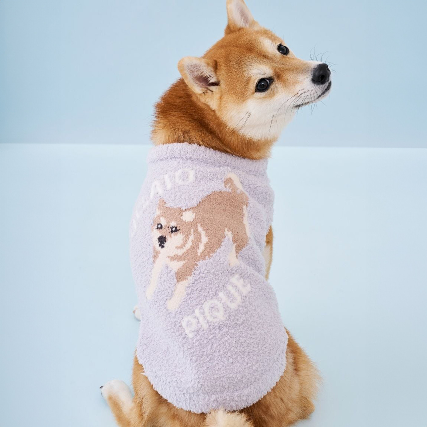 GELATO PIQUE アトレ上野　柴犬 ジェラート ピケ“柴犬の寝顔”ルームウェア＆ボーダーパンツ、アトレ
