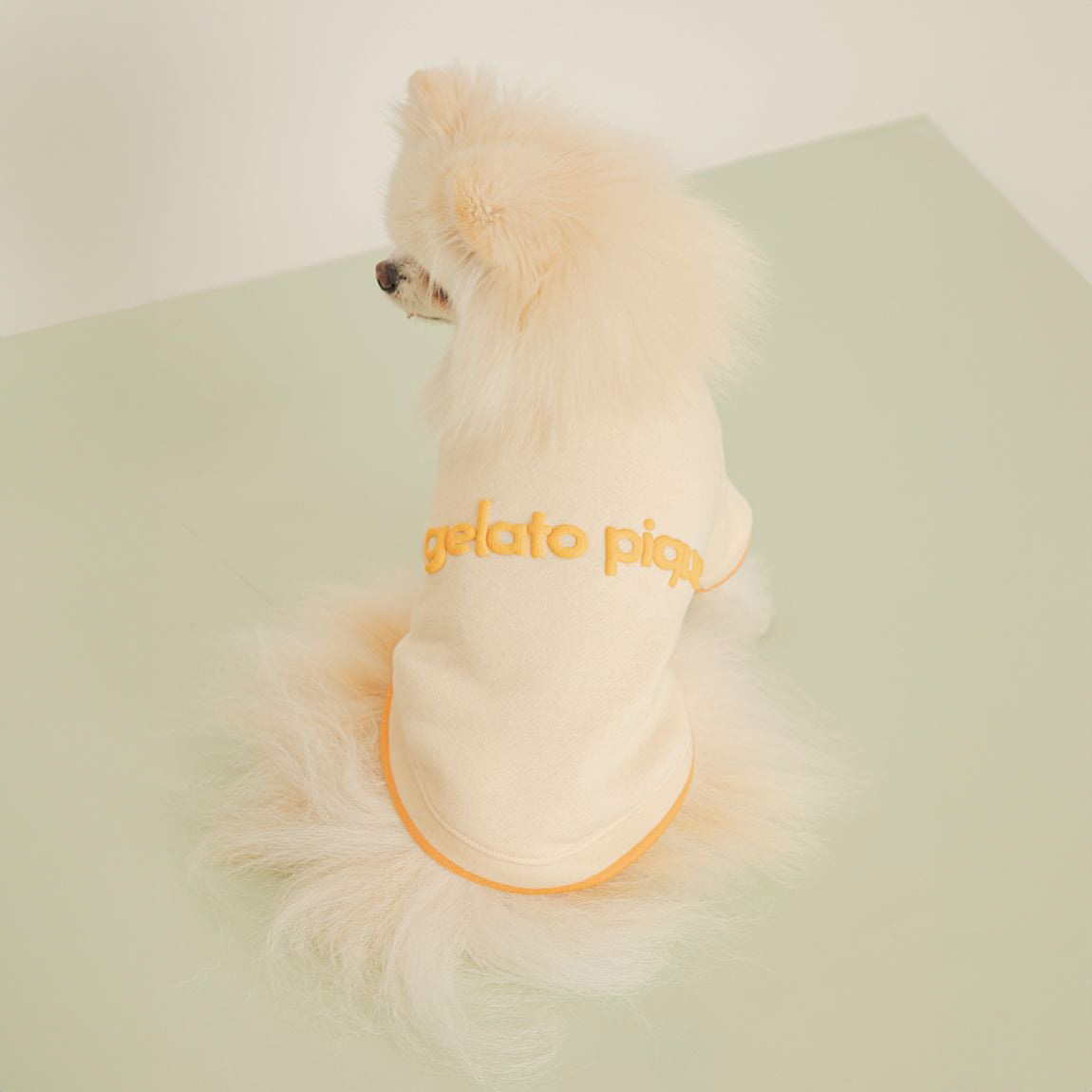 gelato pique（ジェラートピケ） CAT&DOG ロゴプリント裏毛プル