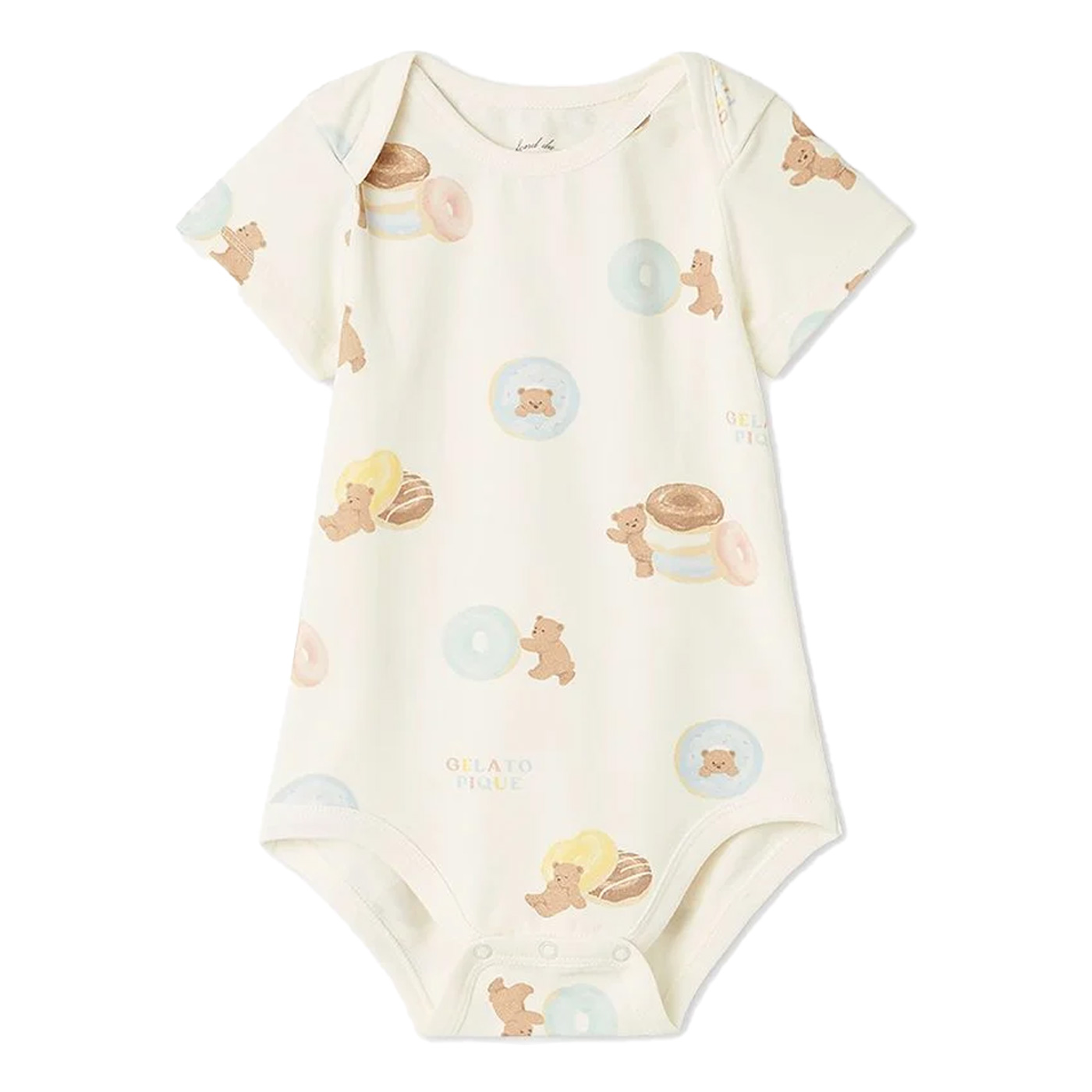 【メール便不可】 gelato pique SALE20%OFF ジェラートピケ ベビー BABY ドーナツ ロンパース・カバーオール