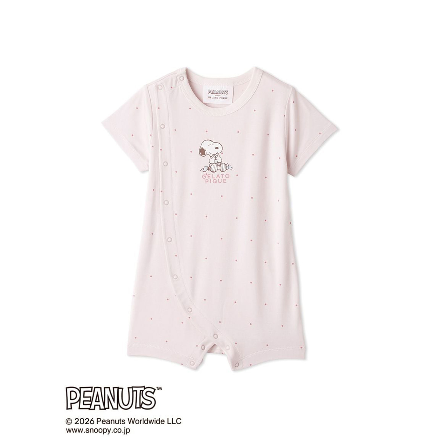 gelato pique（ジェラートピケ） SALE20%OFF ベビー PEANUTS 接触冷感