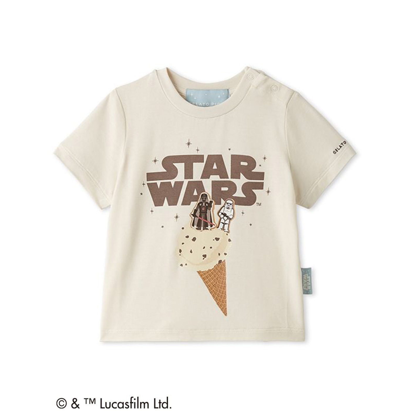新品未使用gelatopique STARWARS Tシャツロングパンツセット gelato pique（ジェラートピケ） SALE30%OFF ベビー STAR WARS ワン