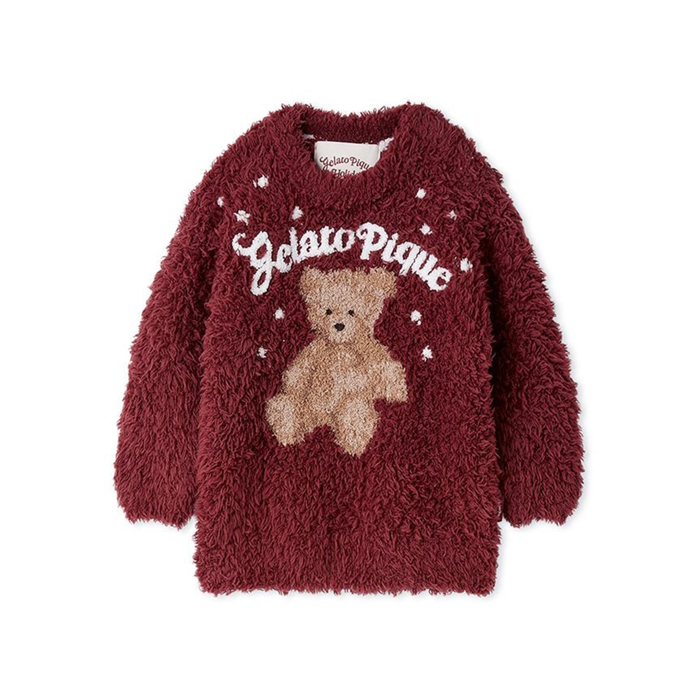 新品・未使用　ジェラートピケ ホリデー くま　セットアップ gelato pique(ジェラート ピケ)」ブランドを象徴するくまのぬいぐるみ