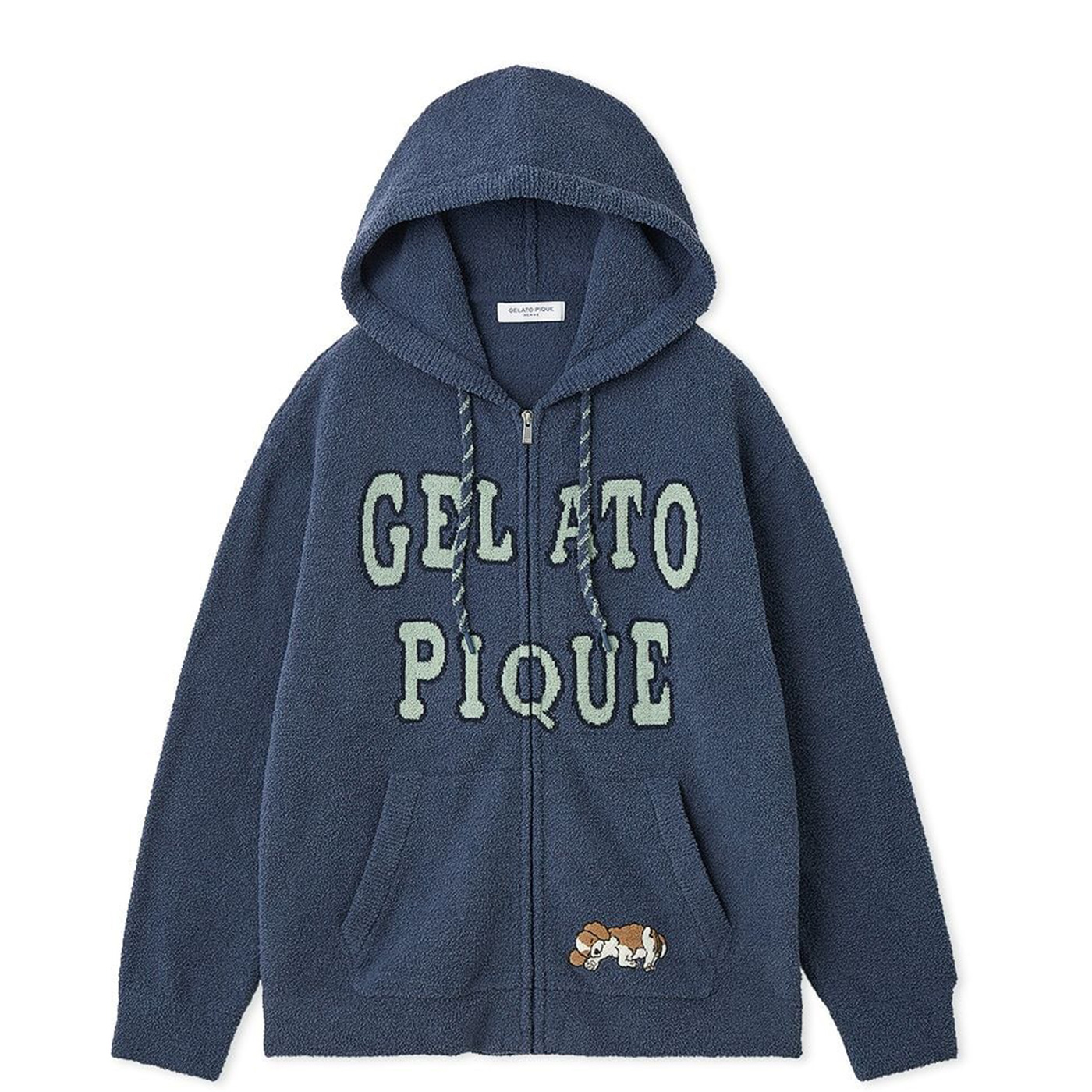 gelato pique（ジェラートピケ） オム エアリーモコスリーピングドッグ