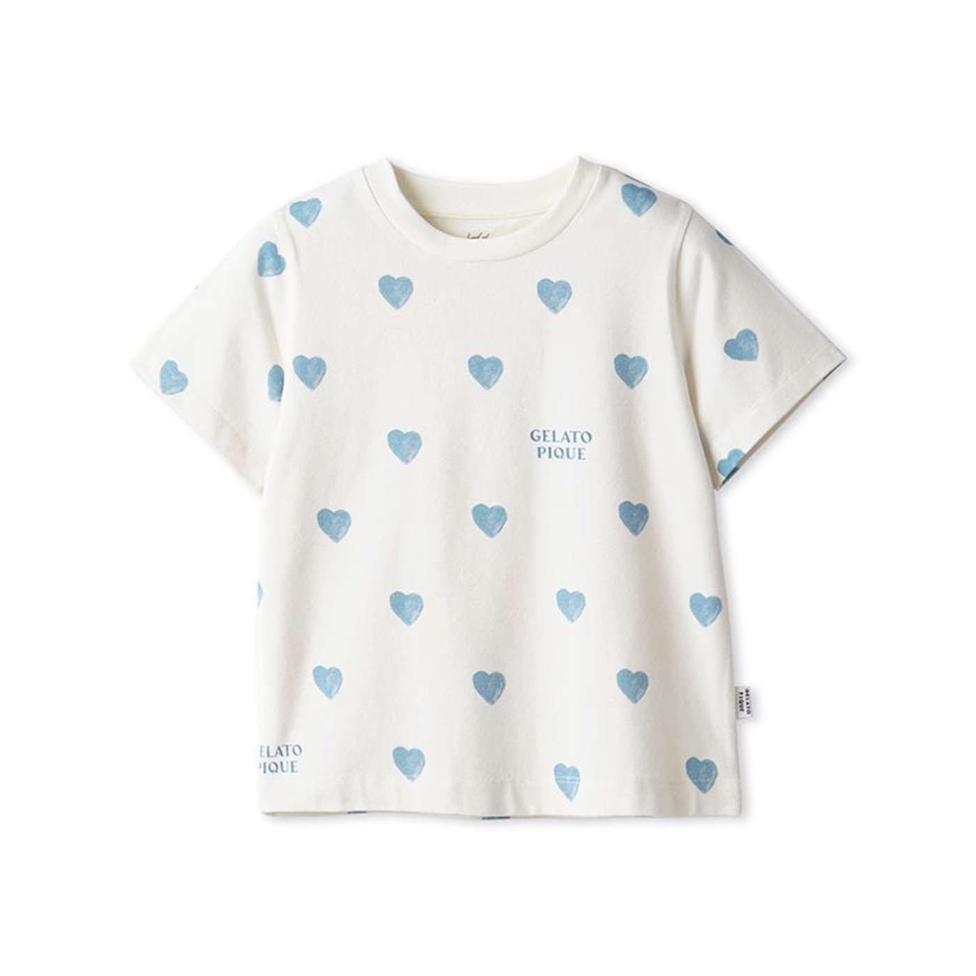 gelato pique ジェラートピケ キッズ KIDS ハート柄Tシャツ