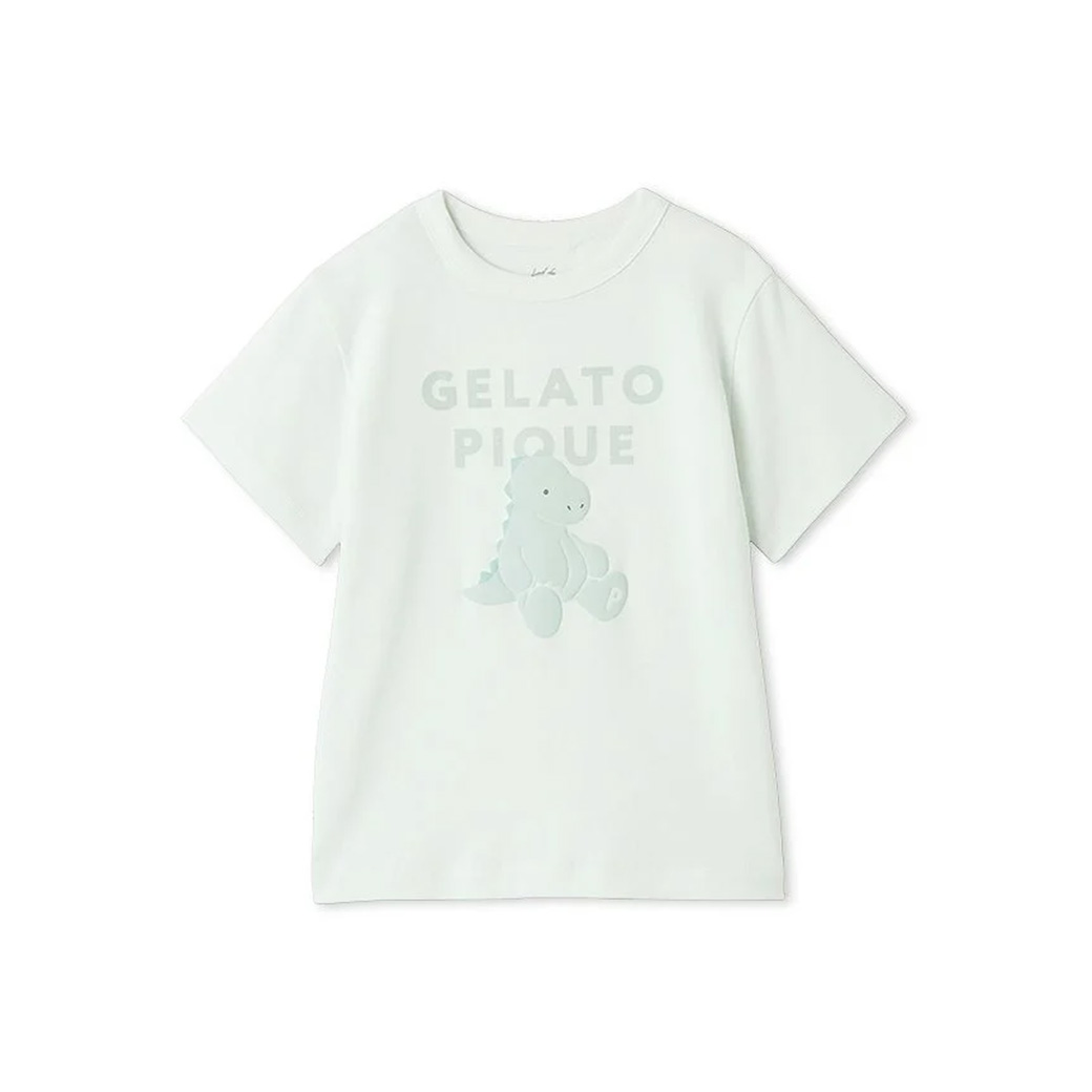 gelato pique キッズ　ラッコ柄Tシャツ　パンツセット　xs 新品 gelato pique】ラッコ Tシャツ×ロングパンツ 上下2点セット