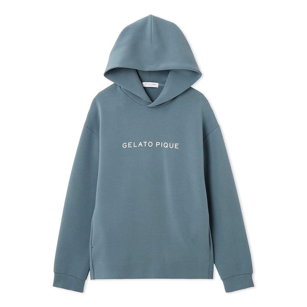 GELATO PIQUE HOMME オム ポンチワンポイントパーカー pmct234945 ジェラピケ パジャマ ルームウェアー メンズ 部屋着 トップス