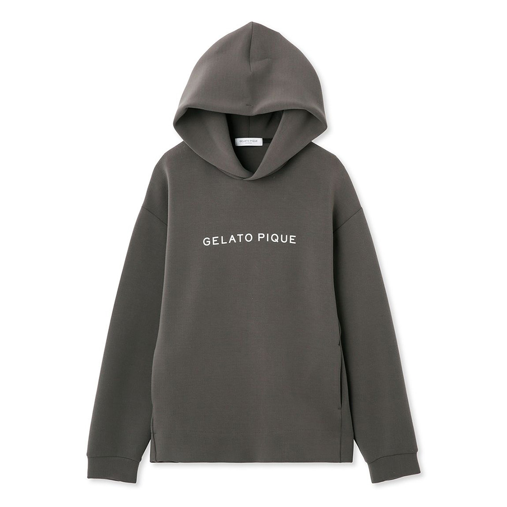 GELATO PIQUE HOMME オム ポンチワンポイントパーカー pmct234945 ジェラピケ パジャマ ルームウェアー メンズ 部屋着 トップス