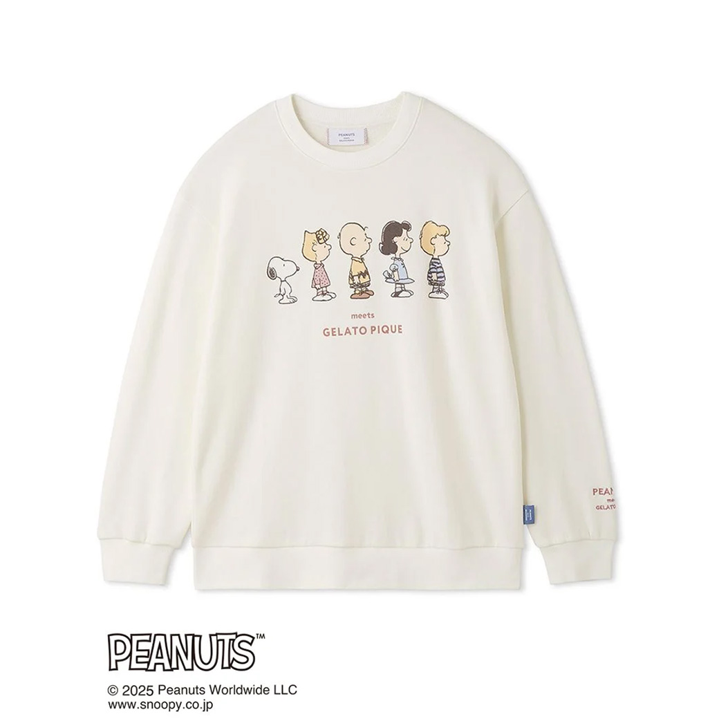 gelato pique ジェラートピケ オム PEANUTS 裏毛プルオーバー gelato pique ジェラートピケ オム PEANUTS 裏毛プルオーバー