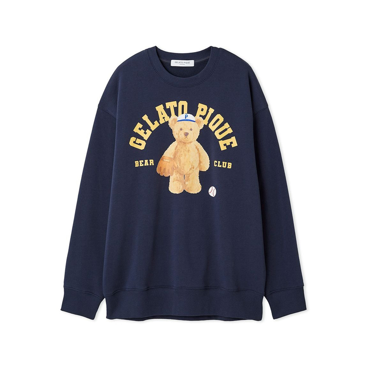 gelato pique（ジェラートピケ） オム スポーティベア裏毛プルオーバー