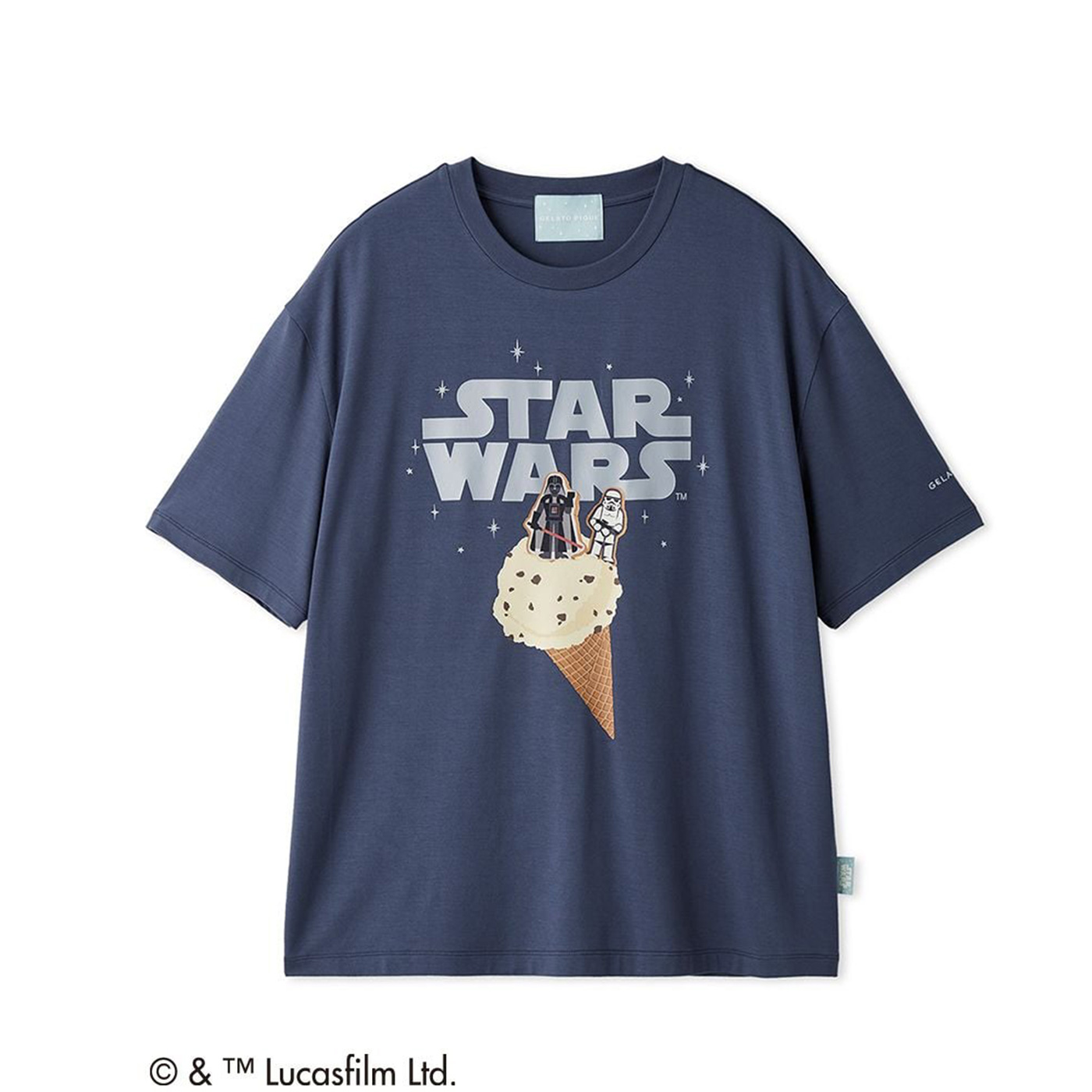 完売品 【STAR WARS】【メンズ】ワンポイントTシャツ gelato pique（ジェラートピケ） オム STAR WARS メンズ ワンポイントT