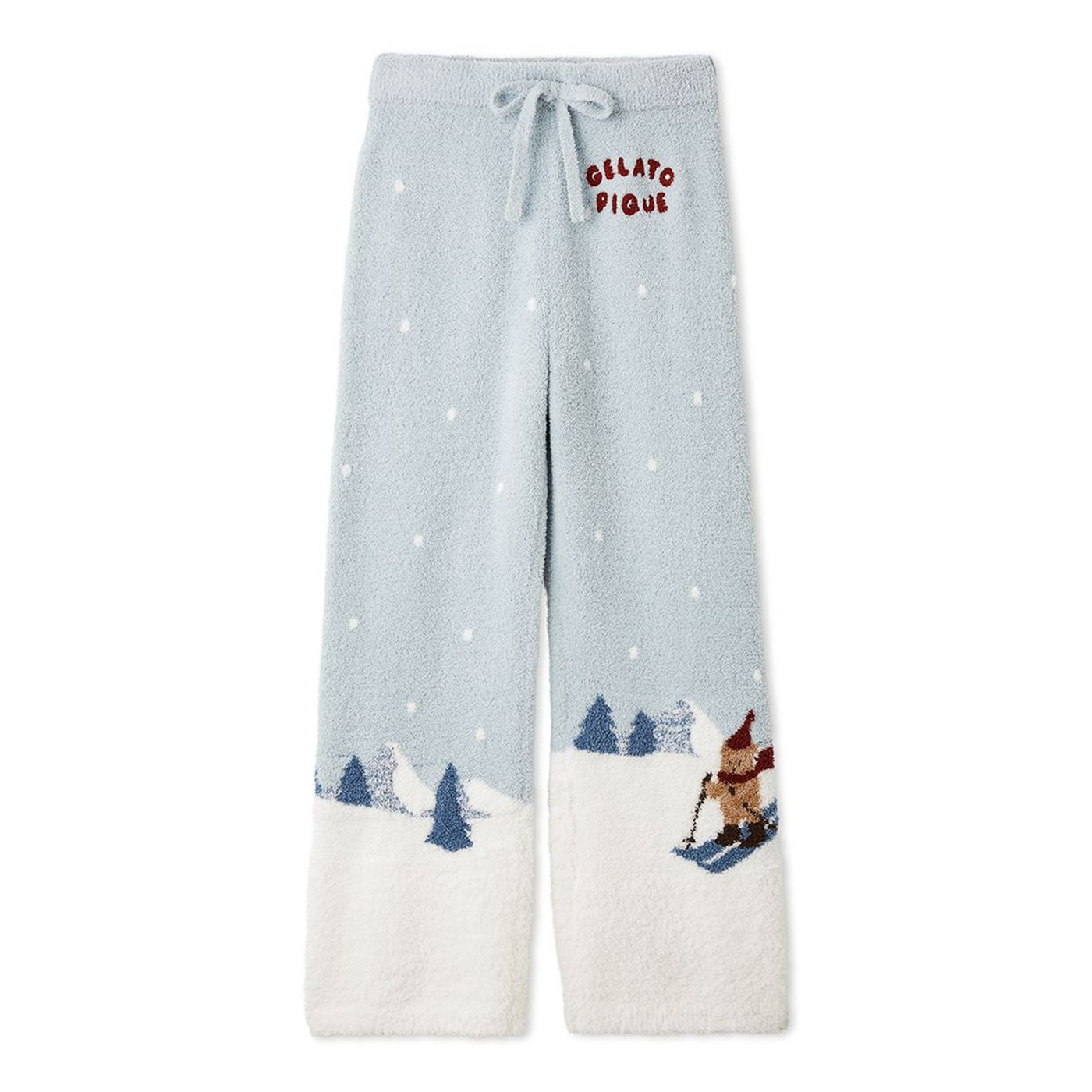 新品タグ付✨ジェラートピケ【HOLIDAY】スキーベアジャガードロングパンツ gelato pique（ジェラートピケ） オム HOLIDAY スキーベアジャガード