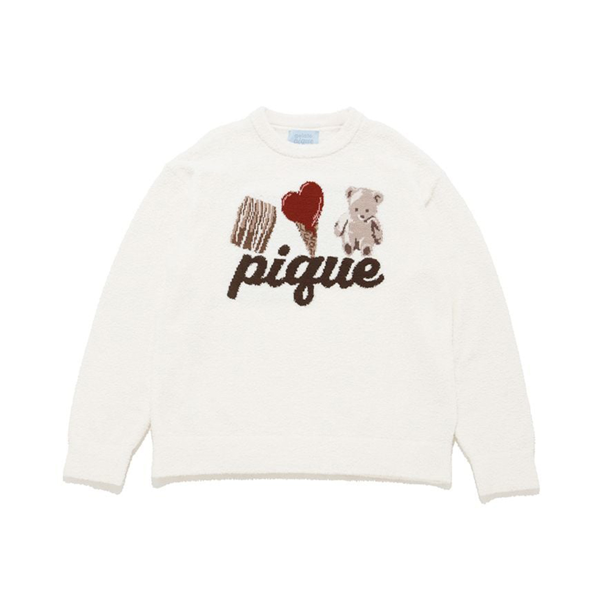 gelato pique（ジェラートピケ） オム Valentine ワンポイント