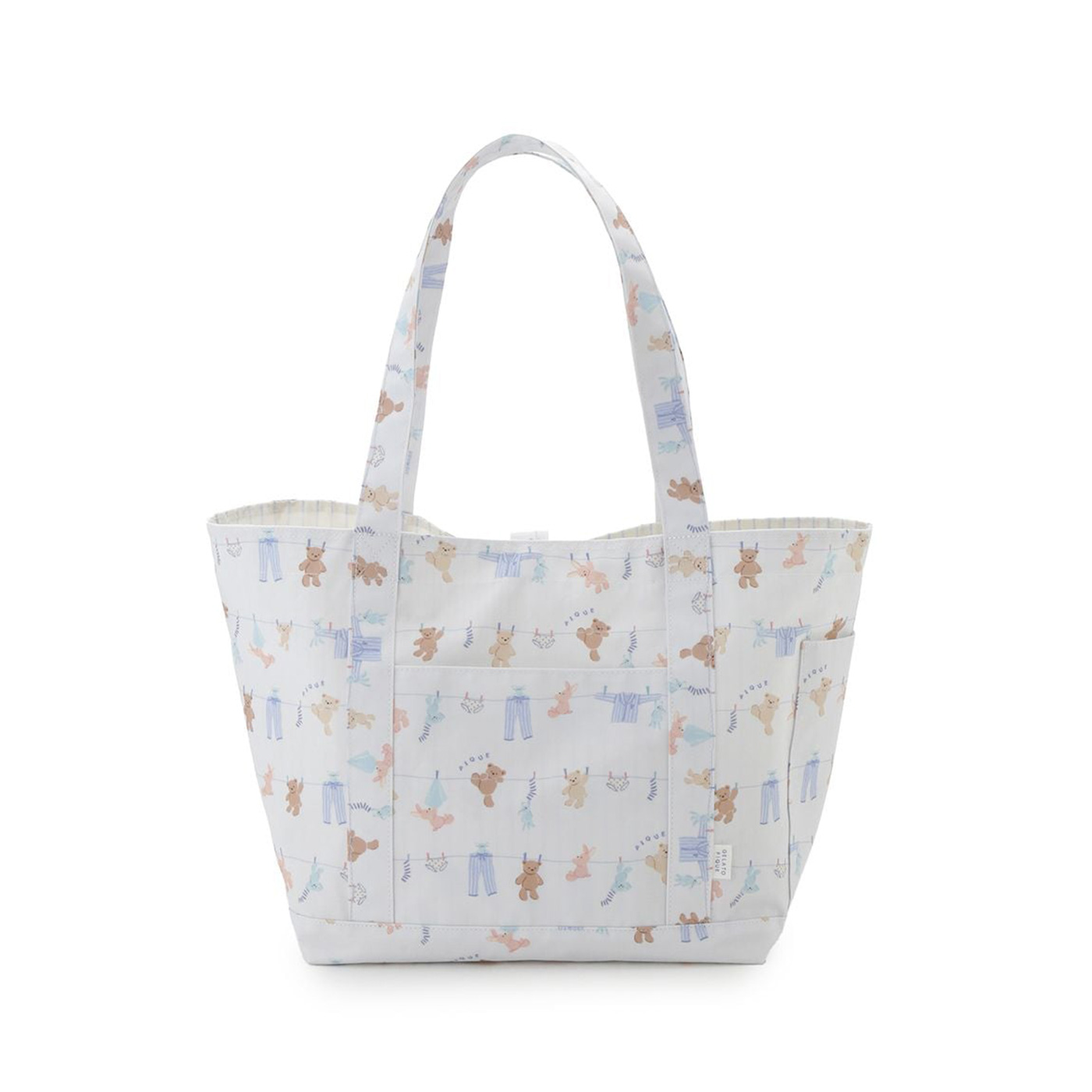 gelato pique（ジェラートピケ） ウォッシングアニマル柄ママバッグ