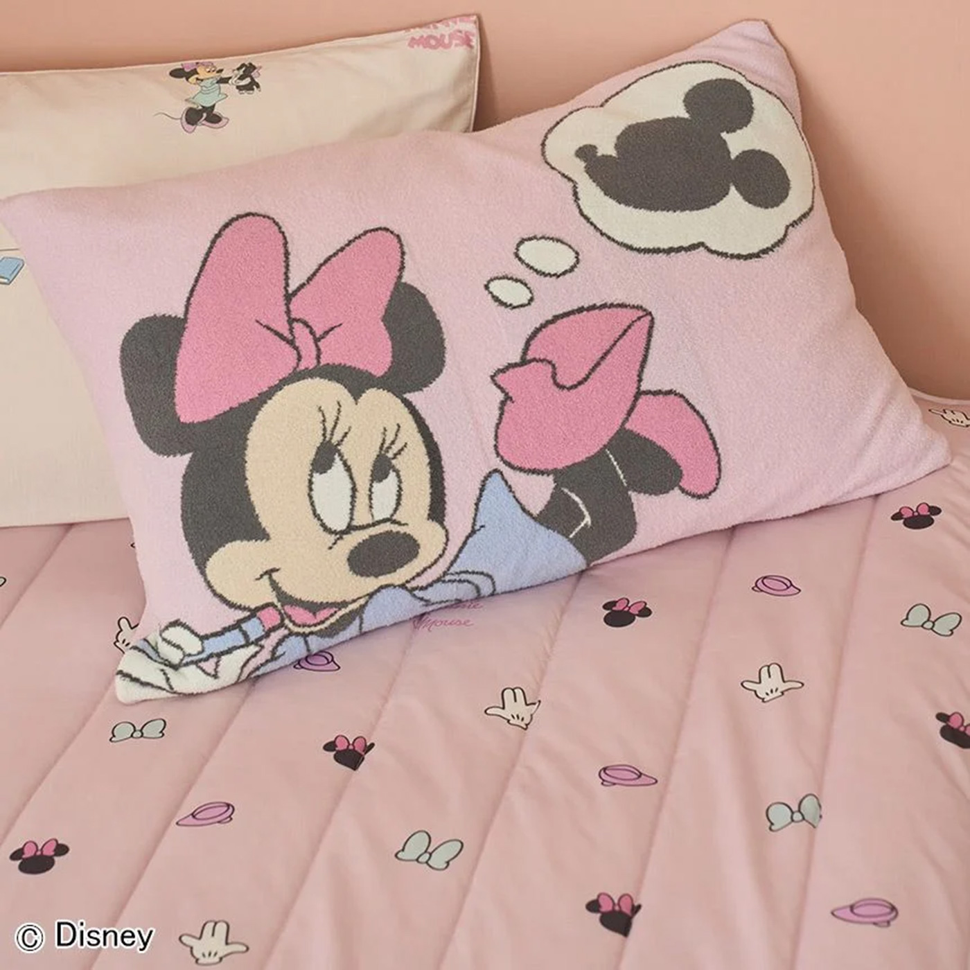 ジェラートピケ Sleep ミッキーマウス ジャガードピローケース 枕カバー gelato pique ジェラートピケ Sleep Mickey&Minnie ジャガード