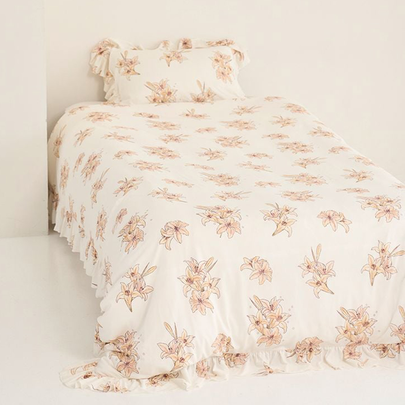 gelato pique（ジェラートピケ） SALE30%OFF MUCHA Sleep リリー柄 2点