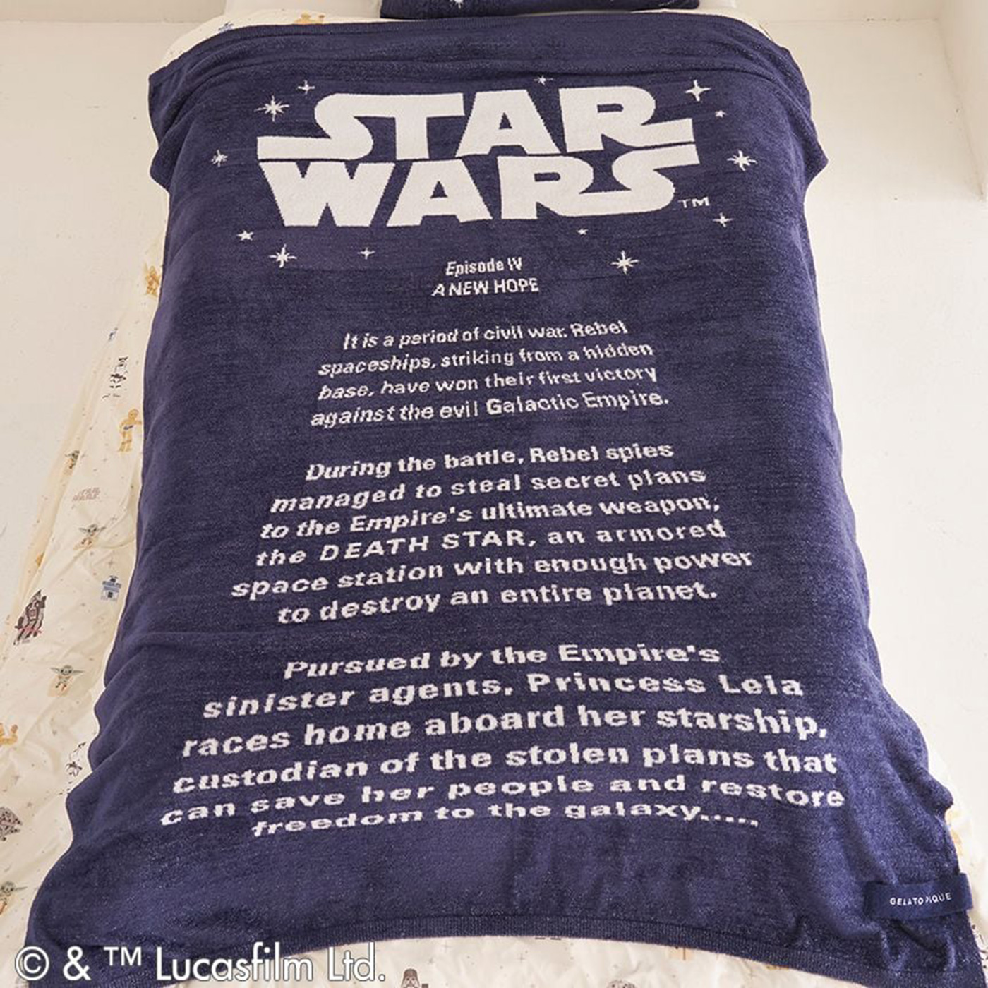 gelato pique（ジェラートピケ） Sleep STAR WARS ジャガードマルチ