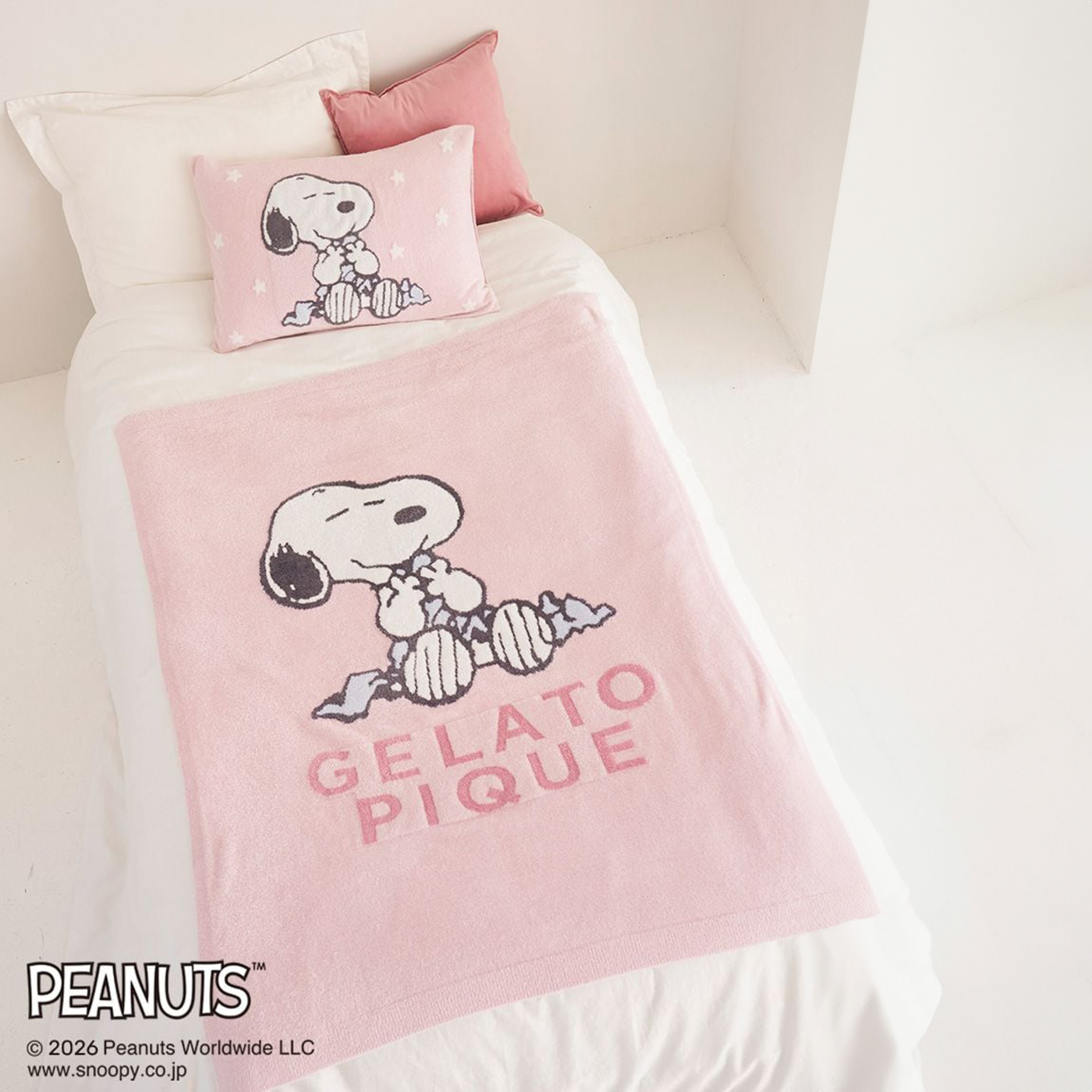 gelato pique（ジェラートピケ） gelato pique PEANUTS Sleep スムー