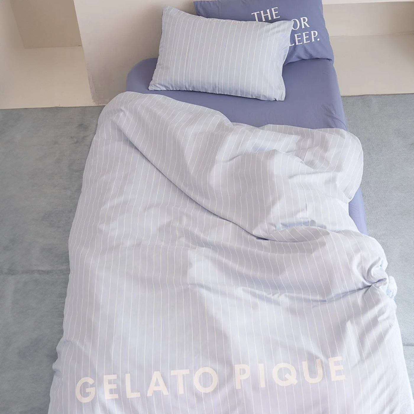 gelato pique　アイス柄　布団カバー3点セット (シングル) gelato pique Sleep（ジェラートピケスリープ）の「【Sleep】アイス柄