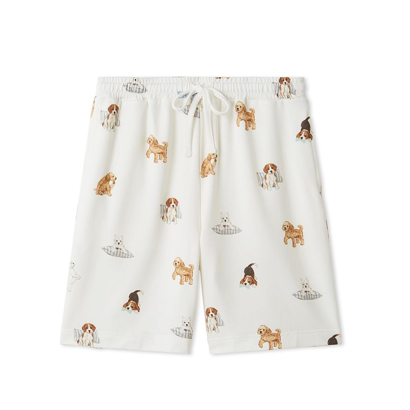 gelato pique（ジェラートピケ） プレイフルDOG柄ハーフパンツ