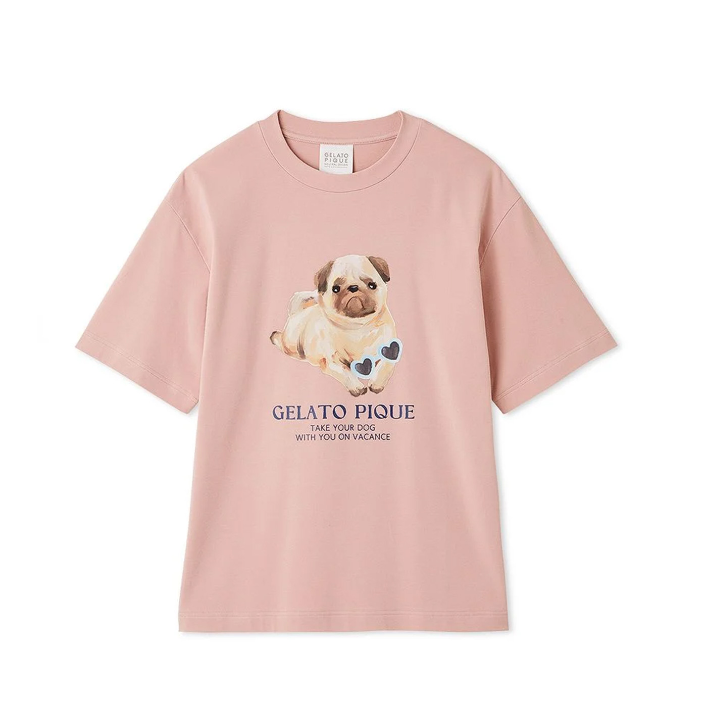 gelato pique ジェラートピケ UNISEX ワンポイントTシャツ
