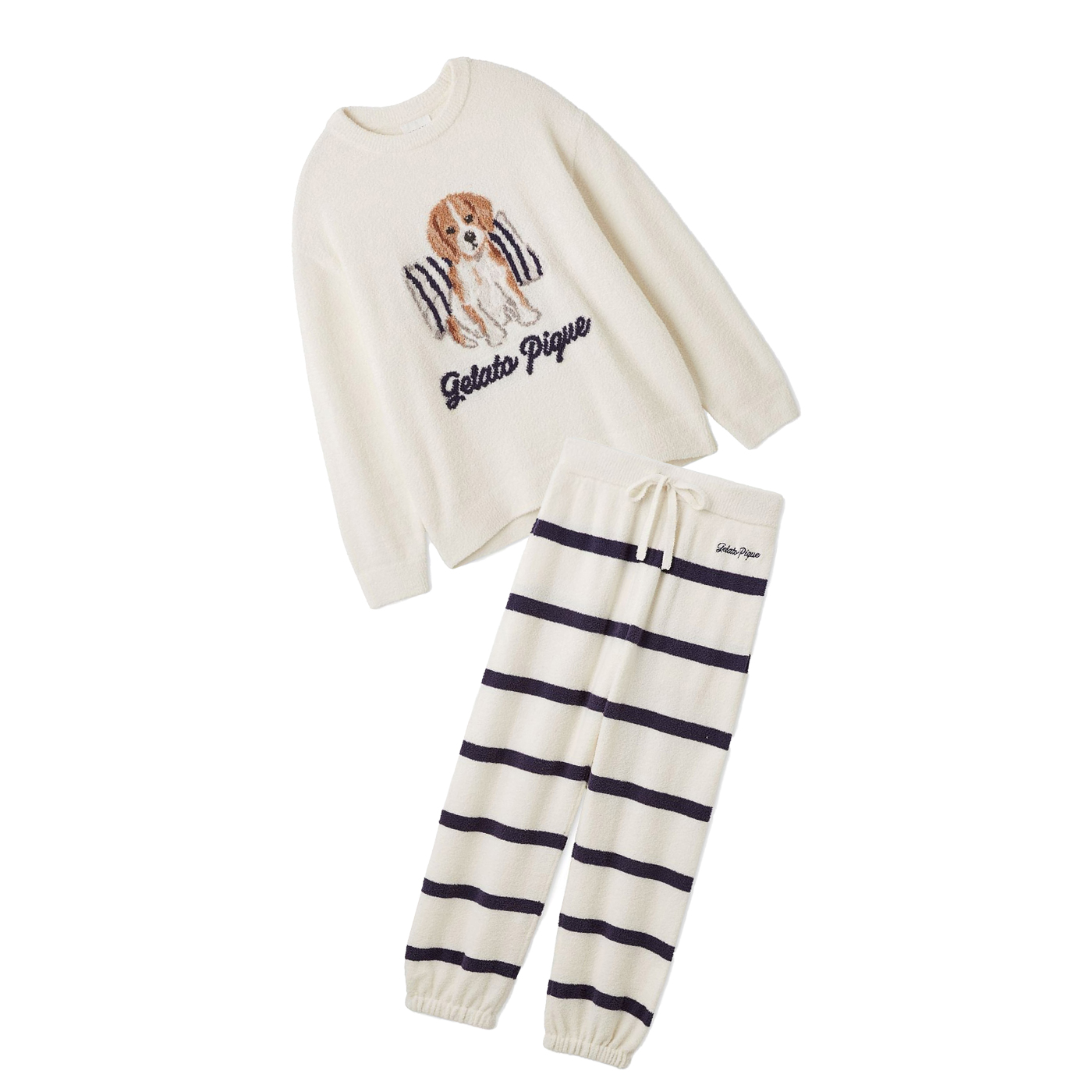 gelato pique（ジェラートピケ） UNISEX エアリーモコプレイフルDOG