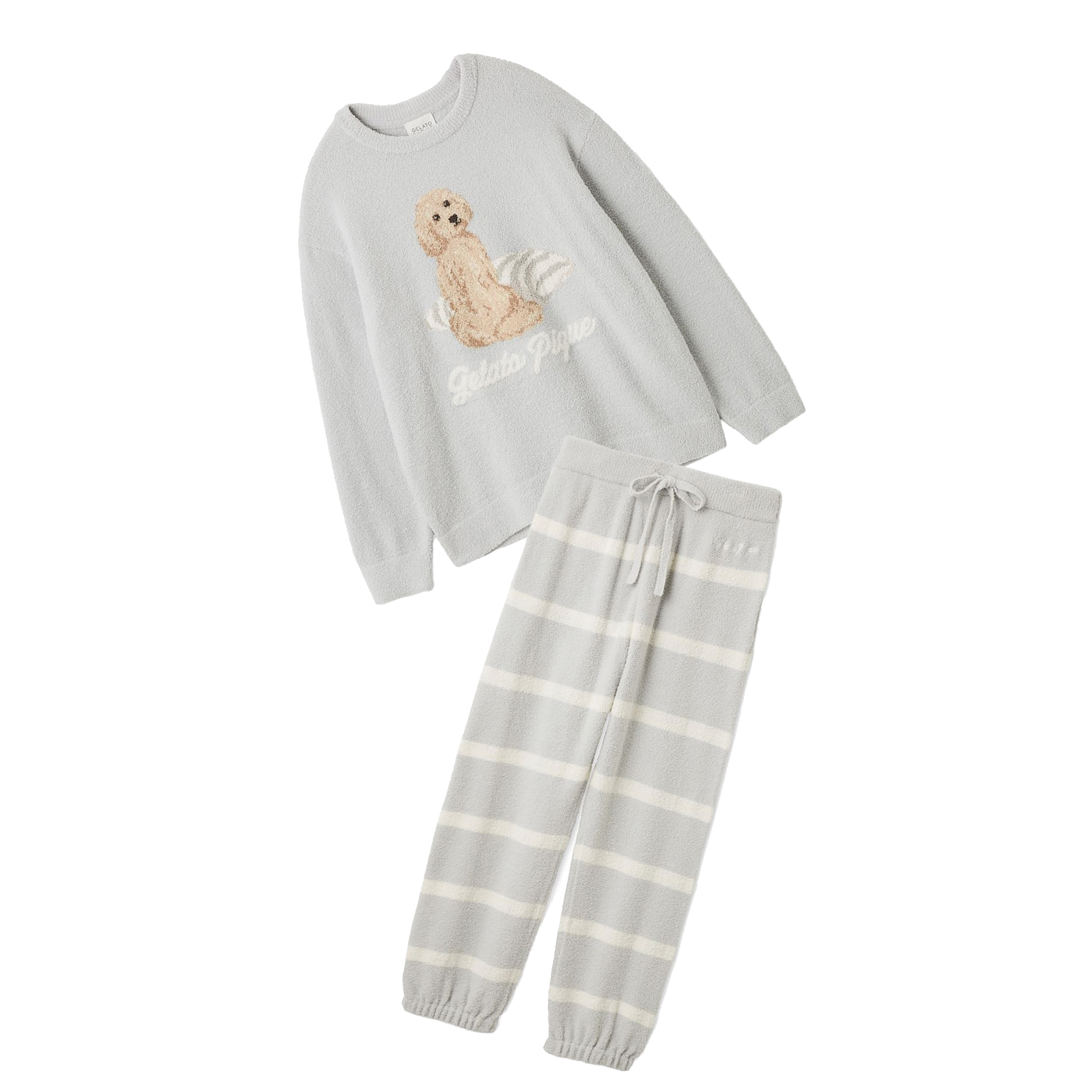 gelato pique（ジェラートピケ） UNISEX エアリーモコプレイフルDOG