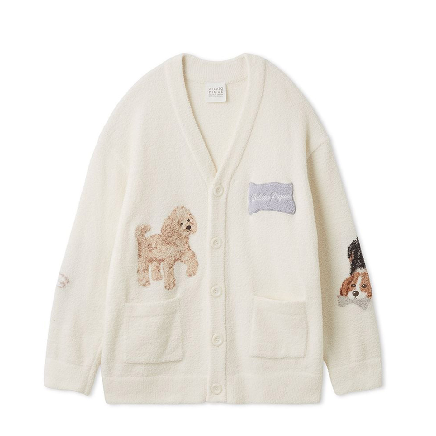 gelato pique（ジェラートピケ） UNISEX エアリーモコプレイフルDOG