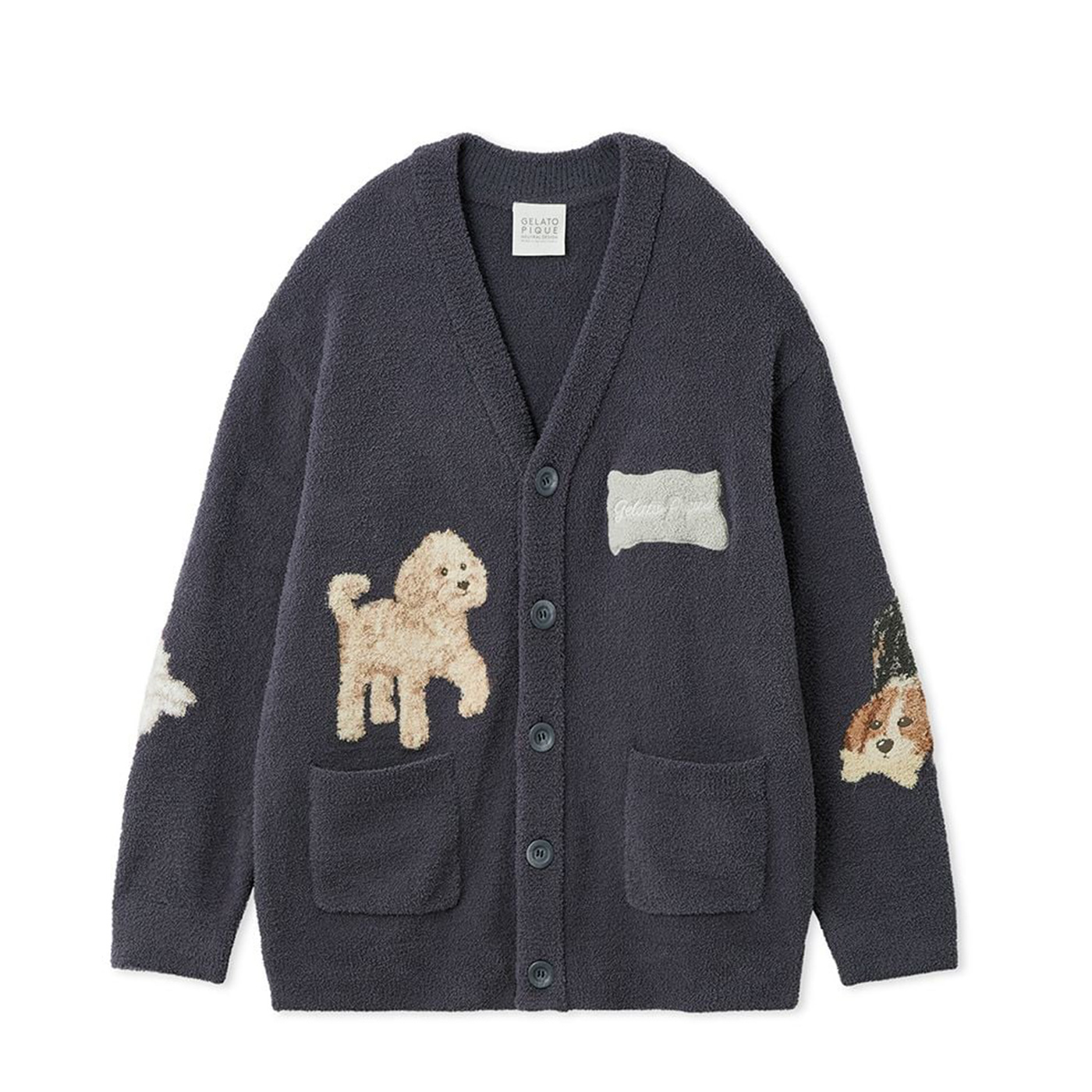 gelato pique（ジェラートピケ） UNISEX エアリーモコプレイフルDOG