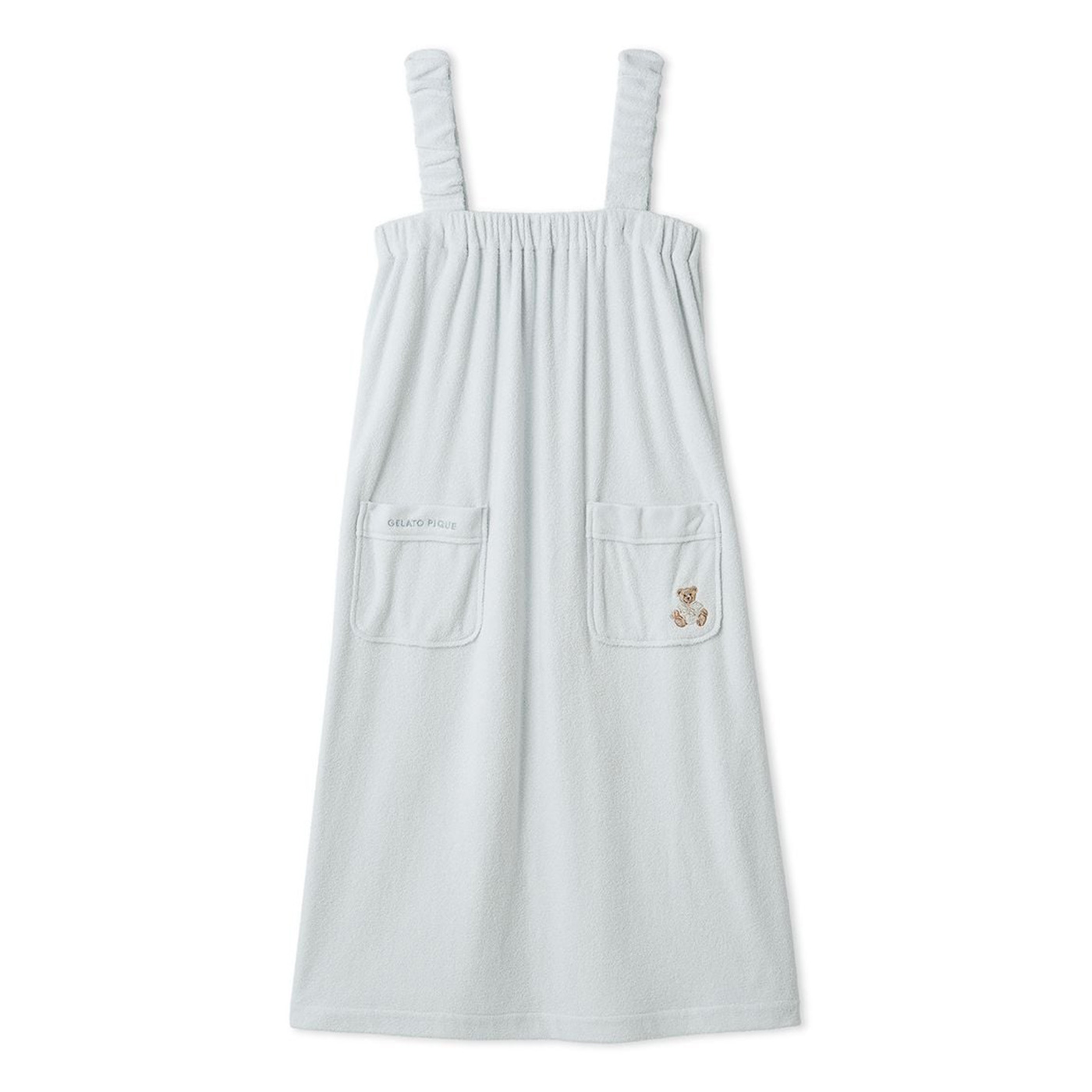 gelato pique（ジェラートピケ） 吸水パイルベア刺繍2wayワンピース