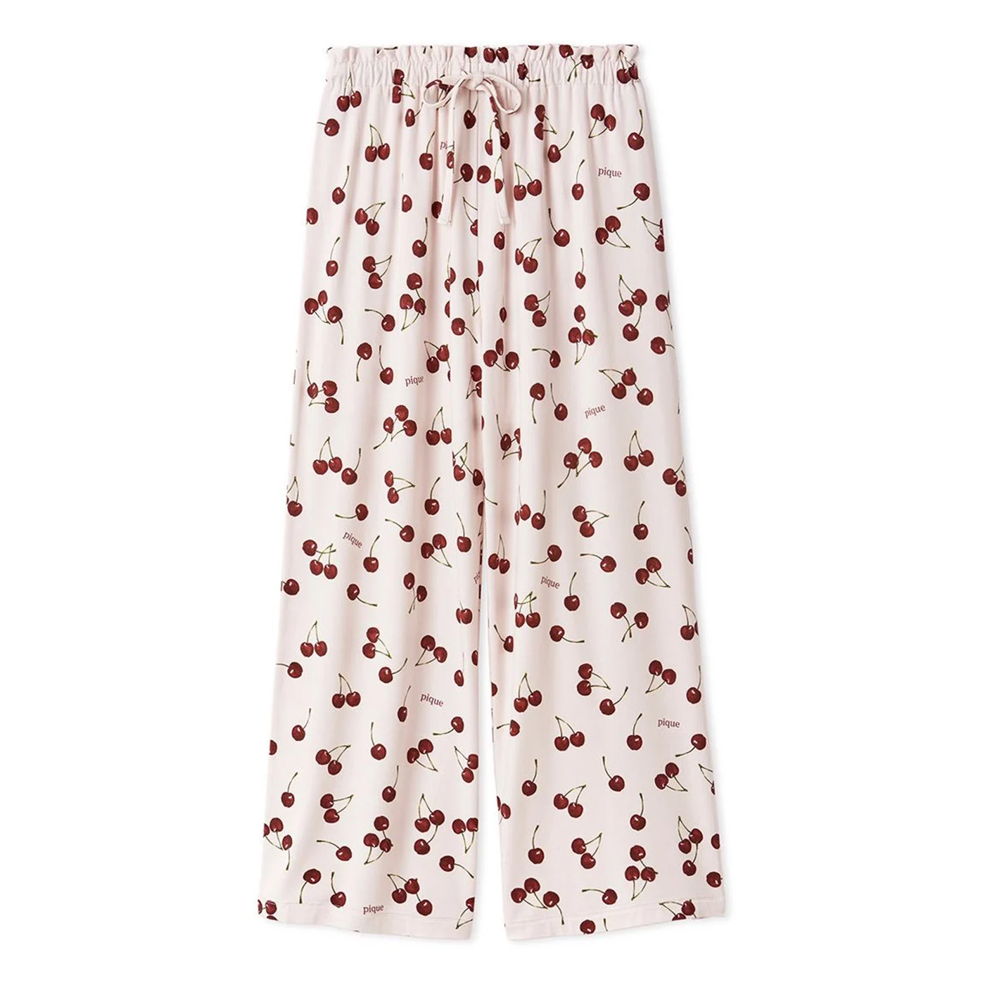 gelato pique（ジェラートピケ） チェリー柄ロングパンツ pwcp261255