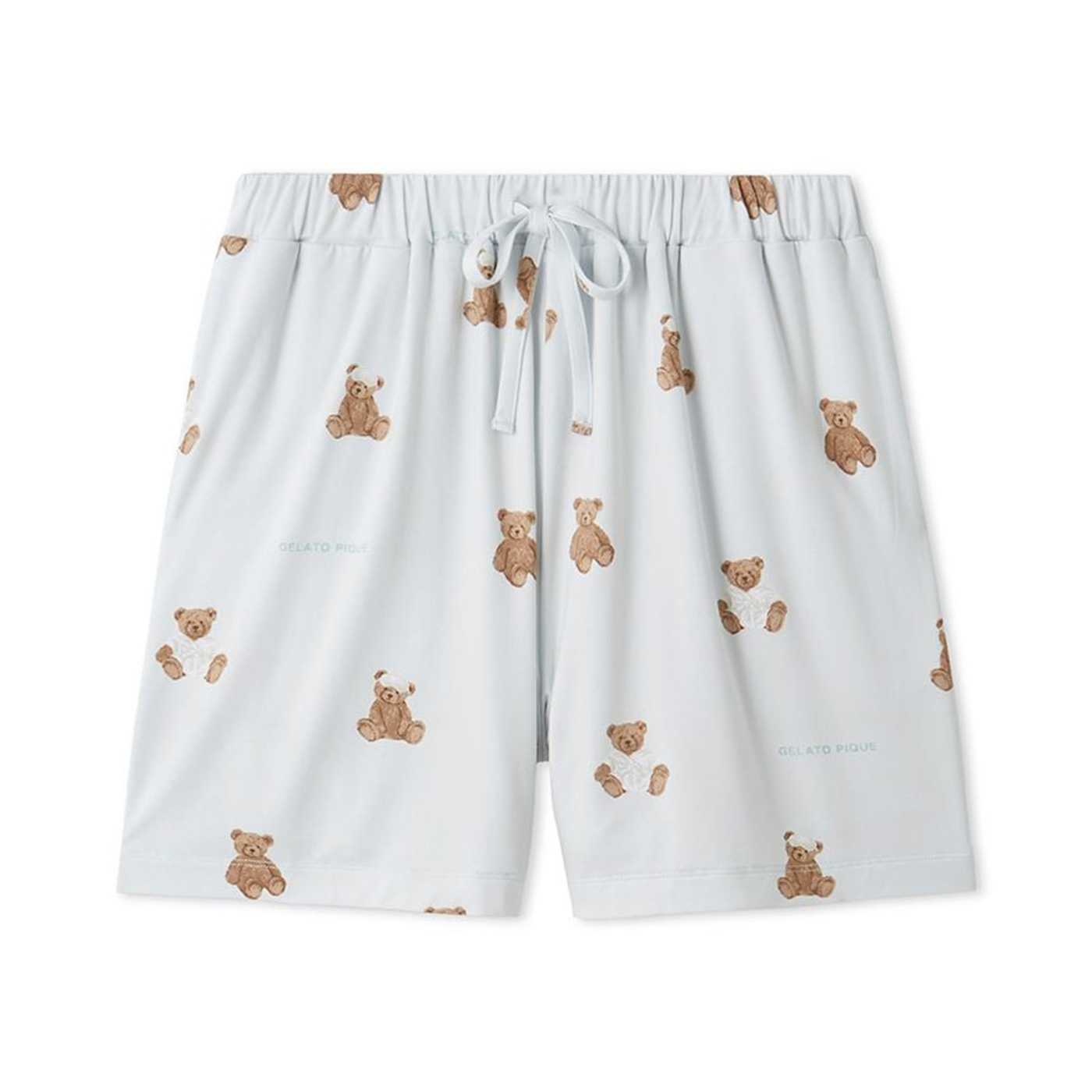 gelato pique（ジェラートピケ） 抗菌防臭バスローブベア柄ショート