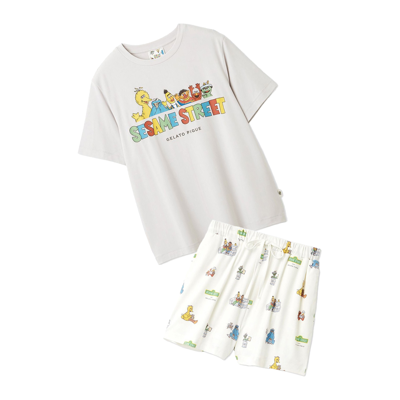 gelato pique（ジェラートピケ） gelato pique SESAME STREET ワン