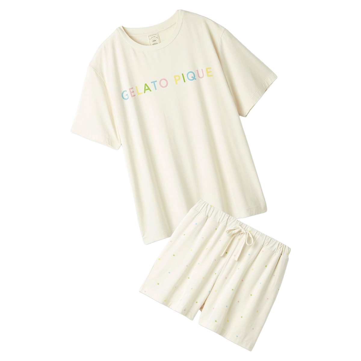gelato pique（ジェラートピケ） 接触冷感 モチーフ4柄Tシャツ